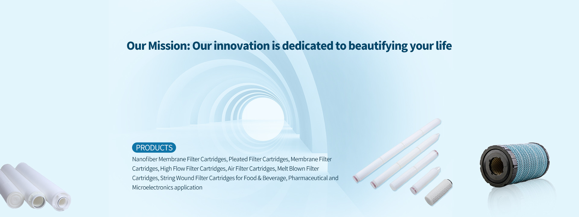 quality Food Beverage Filter Cartridge factory